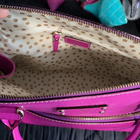 Kate Spade Magenta leather purse - Picture 3 of 4
